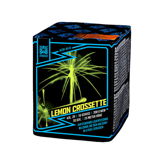 Argento Lemon Crossette Feuerwerksbatterie