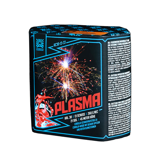 Argento Plasma 13 Schuss Feuerwerksbatterie