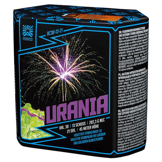 Argento Urania 13 Schuss Feuerwerksbatterie