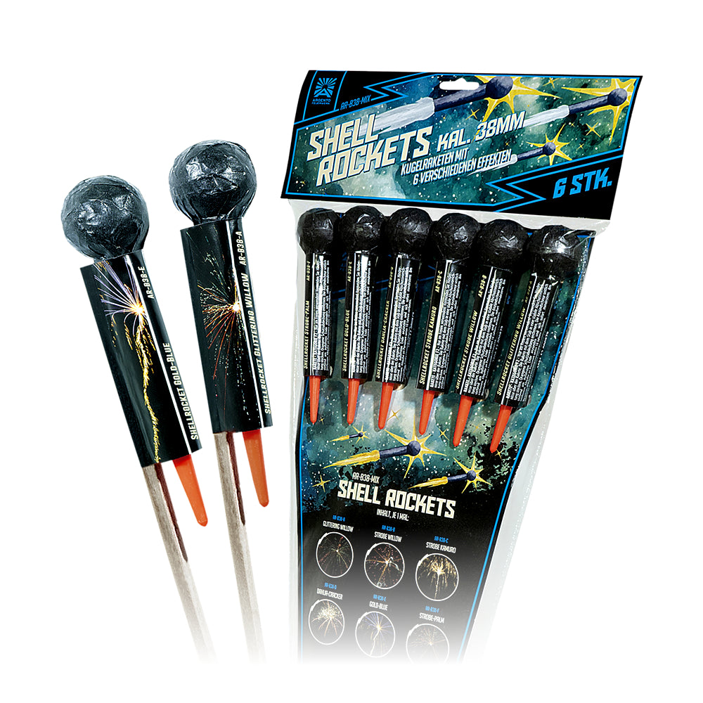 Argento Shellrockets Cal. 38 mm