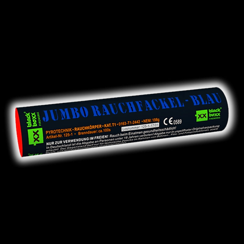 Blackboxx Jumbo Rauchfackel blau