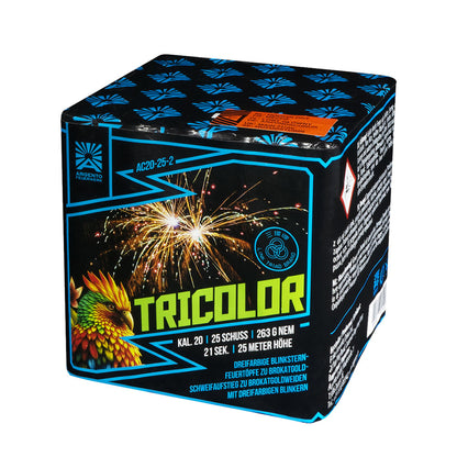 Argento Tricollor Feuerwerksbatterie