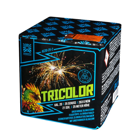 Argento Tricollor Feuerwerksbatterie
