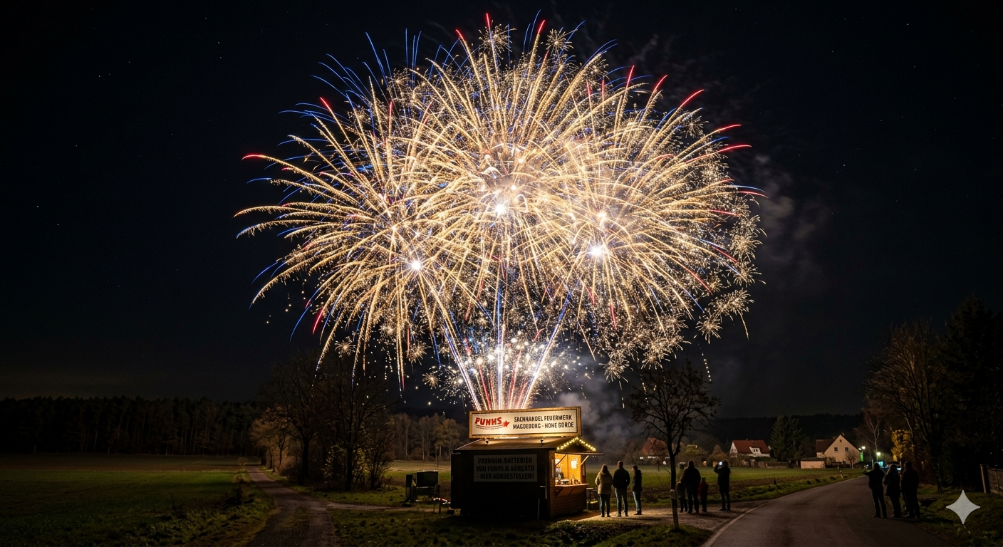 Profi Feuerwerksbatterie Funke