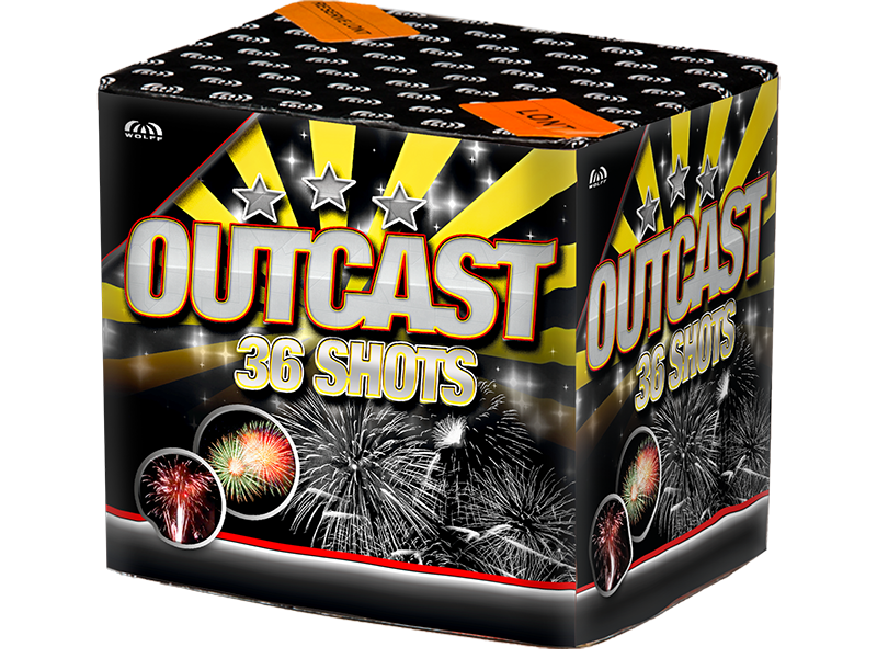 Outcast feuerwerksbatterie Wolff Vuurwerk