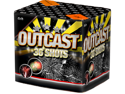Outcast feuerwerksbatterie Wolff Vuurwerk