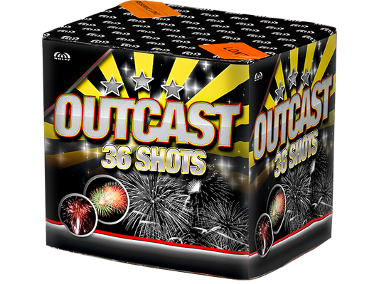 Outcast feuerwerksbatterie Wolff Vuurwerk