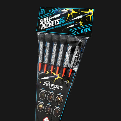 Argento Shellrockets Cal. 38mm – 6er Kugelraketen-Set (F2)
