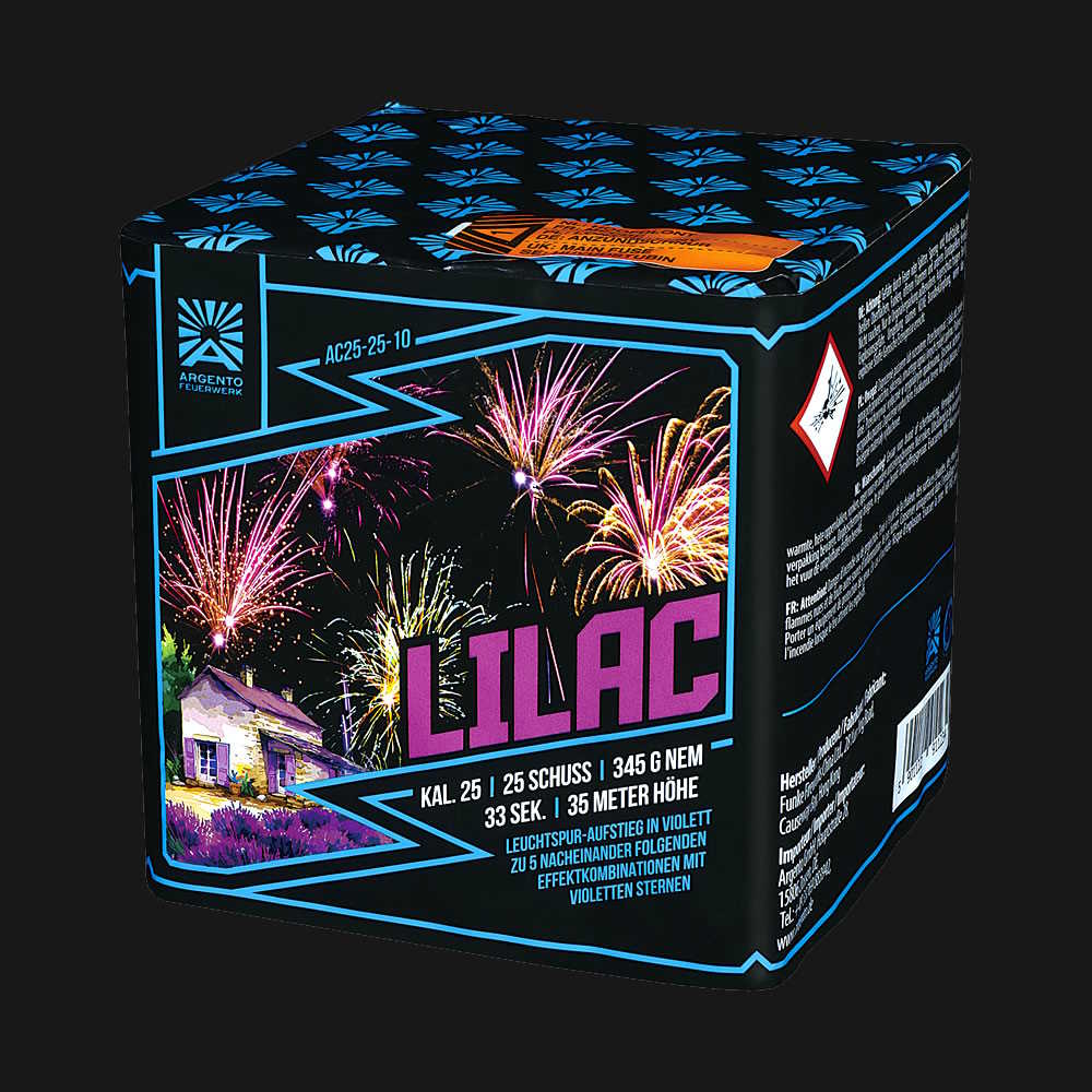 Argento Lilac Feuerwerksbatterie