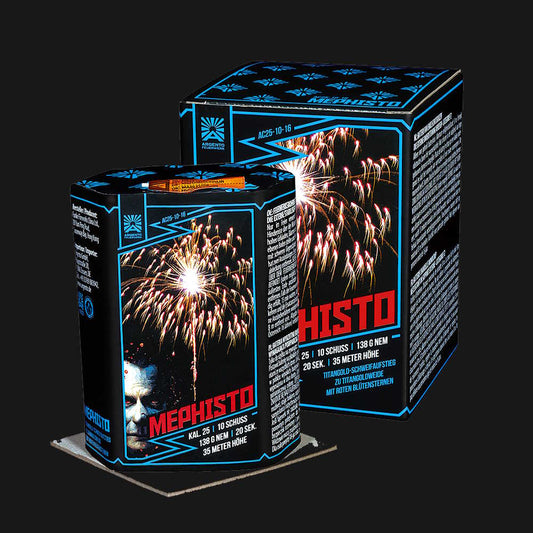 Argento Mephisto Feuerwerksbatterie