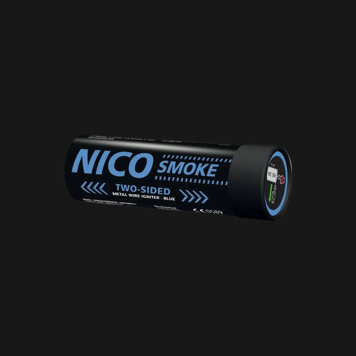 Nico Smoke Two-Sided Rauchgranate – Blau (P1)