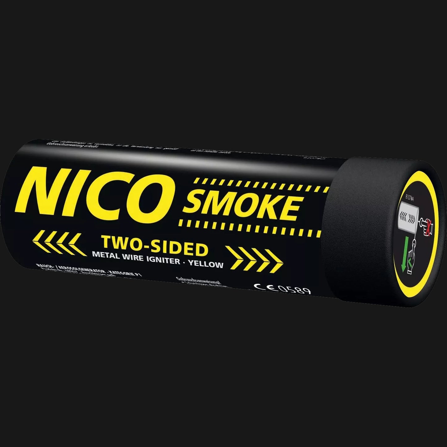 Nico Smoke Two-Sided Rauchgranate (P1) gelb