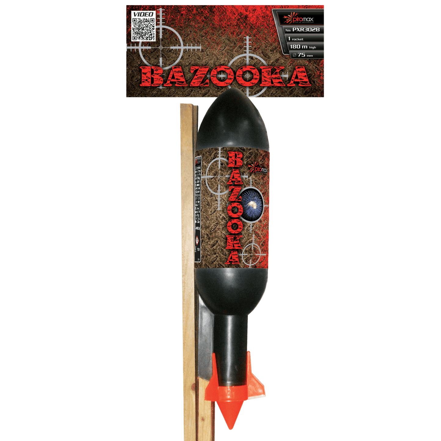 Piromax Bazooka Rakete PXR302F